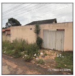 Casa em Águas Lindas de Goiás, Jardim Santa Lucia, Quadra Quadra 3, N. 0, Lt 38b Qd 03, GO. Área: 67.3m2