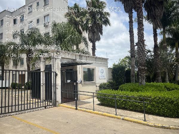 Apartamento em Gravataí, Sao Jeronimo, Avenida Dorival Candido Luiz De Oliveira, N. 3520, Apto 508, Bl 05, RS. Área: 44.12m2
