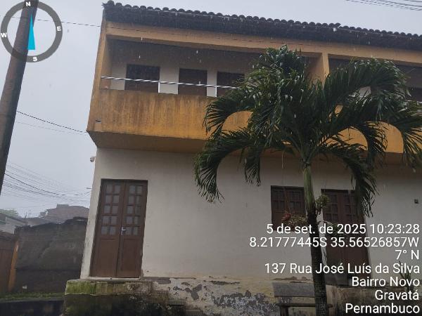 Apartamento em Gravatá, Prado, Rua Jose Luis Da Silva, N. 137, Apto 01, Flat Duplex Lt 18-A Qd C, PE. Área: 71.05m2