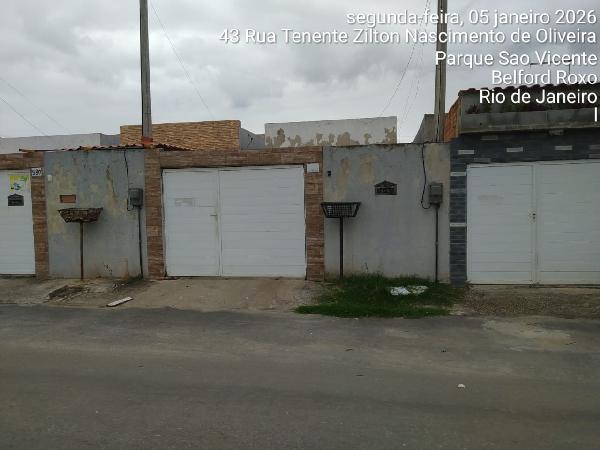 Prédio em Belford Roxo, Sao Vicente, Rua Tenente Zilton Nascimento De Oliveira, N. 570, Qd 140 Lt 16, RJ. Área: 68.87m2