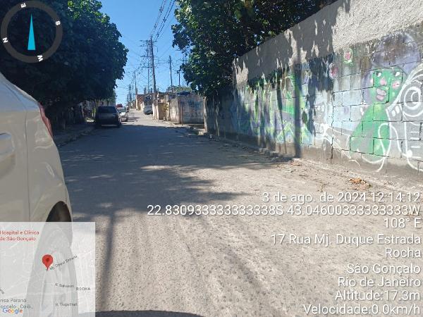Casa em São Gonçalo, Rocha, Rua Adelino Mata, N. 50, Cs 05, RJ. Área: 64.5m2