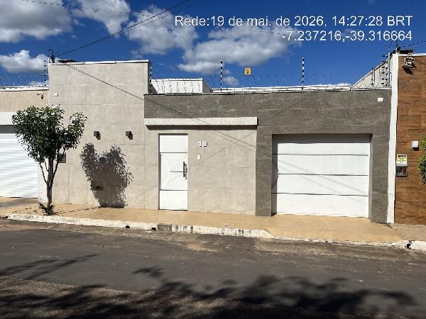 Casa em Juazeiro do Norte, Lagoa Seca, Alameda Espanha, N. 19, Lt 12c Qd D, CE. Área: 127.3m2
