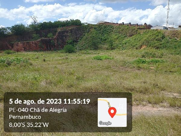 Terreno em Chã de Alegria, Centro, Rodovia Rodovia Pe 40, N. S/N, PE. Área: 2680.67m2