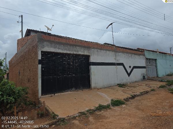 Casa em Planaltina, Setor Leste, Quadra 6 Modulo Mr 4, N. Sn, Casa 01-B, GO. Área: 63.83m2