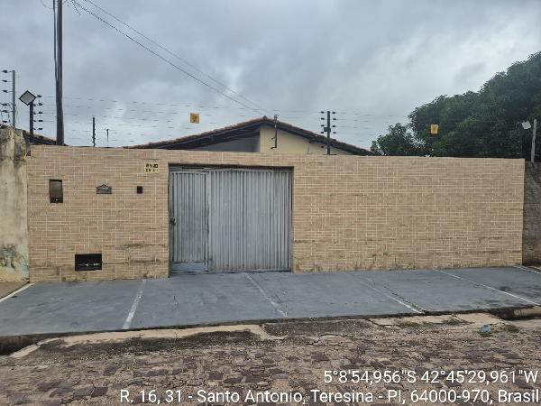 Casa em Teresina, Santo Antonio, Rua 14, N. Sn, Lote 19, Casa Residencial Tipo 1, PI. Área: 60m2