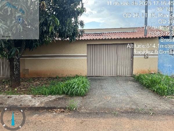 Casa em Trindade, Jardim Das Oliveiras, Rua G, N. S/N, Qd 25 Lt 17 Cs 01, GO. Área: 102.3m2