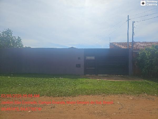 Casa em Campo Grande, Jardim Sao Conrado, Rua Pedra Negra, N. 998, Lt 06 Qd 88, MS. Área: 142.02m2