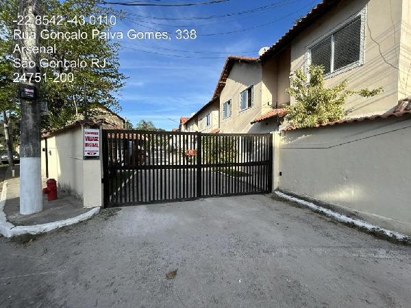 Prédio em São Gonçalo, Anaia Pequeno, Rua Expedicionario Goncalo Paiva Gomes Arsenal, N. 10, Cs 30, RJ. Área: 57.92m2