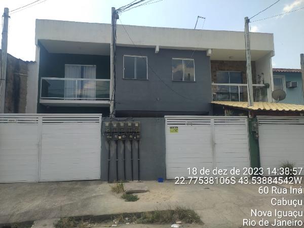 Casa em Nova Iguaçu, Cabucu, Rua Ina, N. 32, Cs 04, RJ. Área: 70.67m2