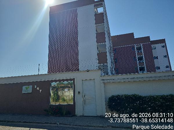 Apartamento em Caucaia, Parque Soledade, Rua Francisco Djalma Soares, N. 967, Apto 03, Qd A Lt 76 77 78 Tipo B Lot Pq Soledad, CE. Área: 53.89m2