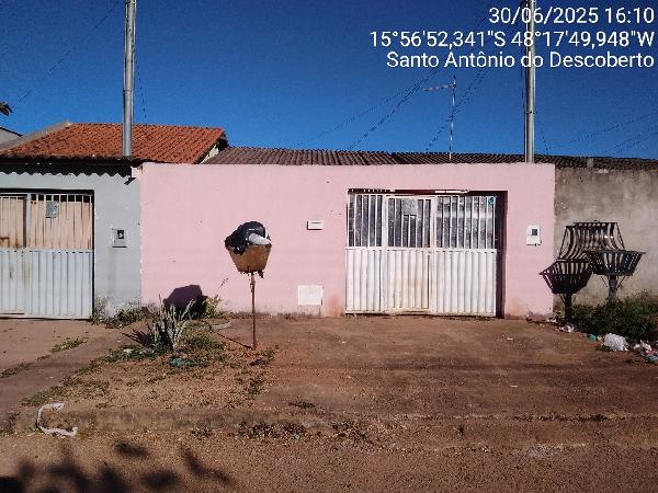 Casa em Santo Antônio do Descoberto, Jardim Ana Beatriz I, Rua 03, N. S/Nº, Lt 03-A - Qd 10, GO. Área: 55.64m2