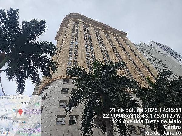 Sala em Rio de Janeiro, Centro, Avenida Treze De Maio, N. 13, Sl 1014, RJ. Área: 67m2