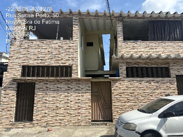 Casa em Nilópolis, Nossa Senhora De Fatima, Rua Sousa Porto, N. 49, Cs 02, RJ. Área: 39.91m2