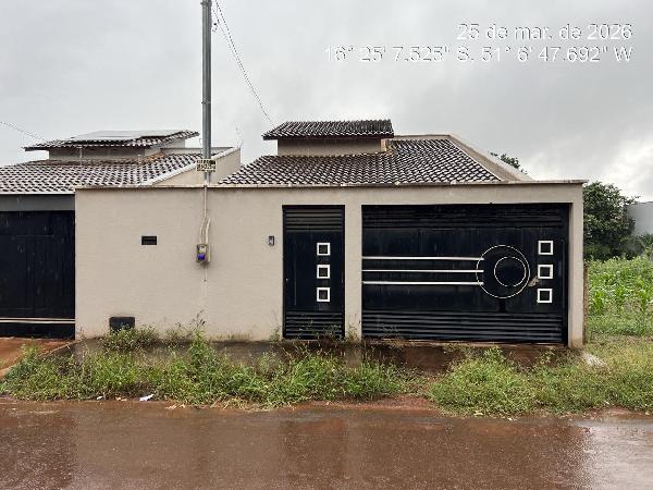 Casa em Iporá, Jardim Novo Horizonte I, Quadra 14, N. 54, Lt 259a Rua Ipameri, GO. Área: 145m2