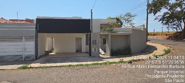 Terreno em Presidente Prudente, Parque Imperial, Rua Guilherme Joaquim De Oliveira, N. Sn, Lt 32-B Qd 1, SP. Área: 207.58m2