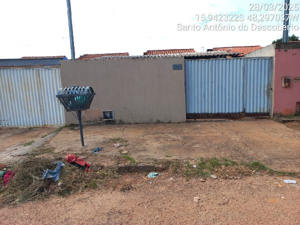 Casa em Santo Antônio do Descoberto, Jardim Ana Beatriz I, Quadra 42, N. Sn, Lt 09-A Rua 12, GO. Área: 64m2
