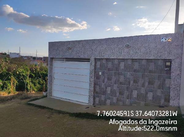 Casa em Afogados da Ingazeira, Sobreira, Rua Jose Belizario Costa, N. 432,, PE. Área: 89.44m2