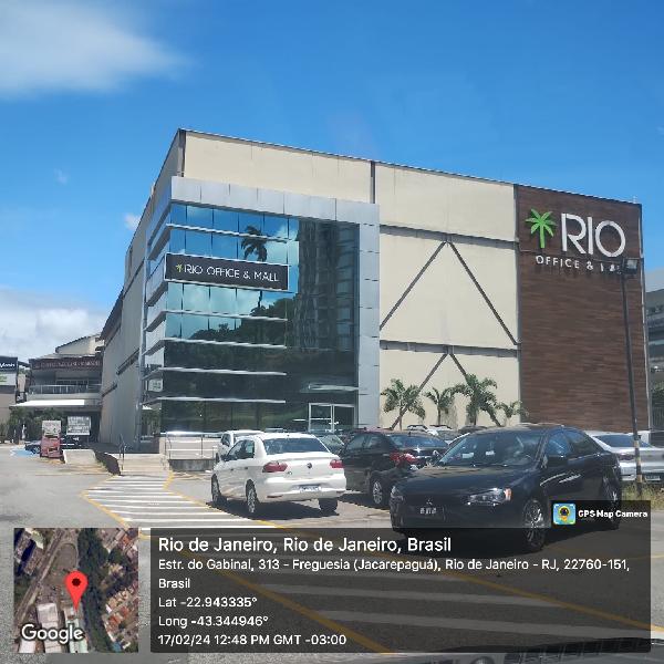 Loja em Rio de Janeiro, Freguesia Jacarepagu, Estrada Do Gabinal, N. 313, Qd 03 Bl D Un 204 Rio Office & Mall, RJ. Área: 230m2