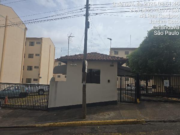 Apartamento em Catanduva, Jardim Soto, Rua Cardoso, N. 43, Apto 22, Bl 2 A/B, SP. Área: 43.07m2