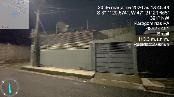 Casa em Paragominas, Jardim Atlantico, Rua Projetada, N. Sn, Cs 21, PA. Área: 51.29m2