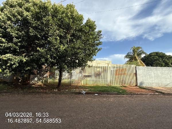 Casa em Rondonópolis, Parque Sao Jorge, Rua Cinco, N. 1306, Qd 20 Lt 02, MT. Área: 81.95m2