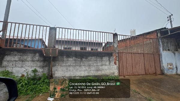 Casa em Cocalzinho de Goiás, Itamar Nobrega Iii, Rua 9, N. Sn, Lt 34, Qd 09, GO. Área: 51.5m2