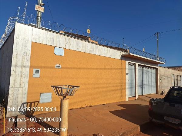 Casa em Inhumas, Residencial Atlantico Norte, Rua Snm 10, Lt 29 Qd 05, GO. Área: 153.28m2