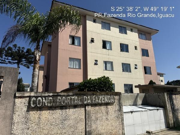 Apartamento em Fazenda Rio Grande, Iguacu, Avenida Parana, N. 260, Apto 16, Bl 02, PR. Área: 43.01m2 Apartamento em Fazenda Rio Grande, Iguacu, Avenida Parana, N. 260, Apto 16, Bl 02, PR. Área: 43.01m2