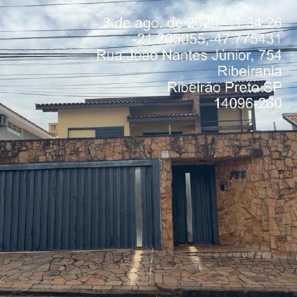 Casa em Ribeirão Preto, Ribeirania, Rua Joao Nantes Junior, N. 755, Gl B, SP. Área: 392.72m2