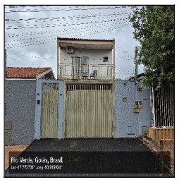Casa em Rio Verde, Setor Pauzanes, Rua Garibaldi Leao, N. Sn, Parte B Do Lt 03, Qd 94, GO. Área: 279.83m2