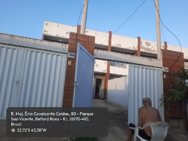 Casa em Belford Roxo, Sao Vicente, Rua Sargento Arnaldo Da ConceiÇÃO Fernandes, N. 710, Lt 11 Qd 131, RJ. Área: 79.6m2