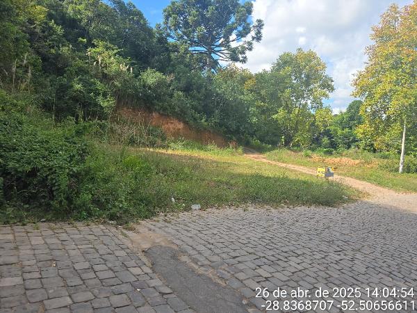Terreno em Soledade, Bairro Farroupilha, Rua Guilherme Telo, N. 0, Qd184, Lote 1-A, RS. Área: 375m2