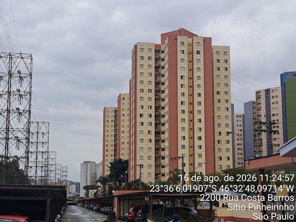 Apartamento em São Paulo, Vila Prudente, Rua Costa Barros, N. 2200, Apto 33, Bl 05 Ed. Borba, SP. Área: 65.39m2