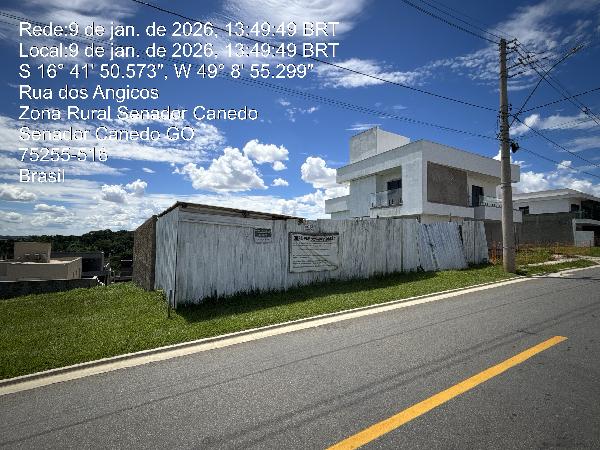Terreno em Senador Canedo, Jardins Bolonha, Rua Das Quaresmeiras, N. Sn, Qd 16  Lt 04, GO. Área: 360m2