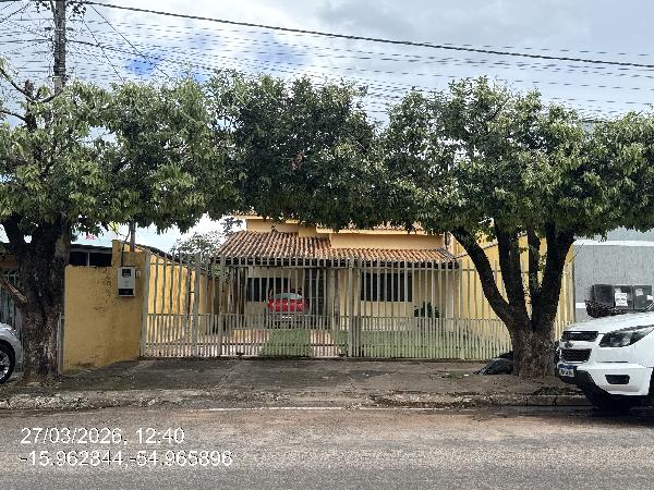 Casa em Jaciara, Centro, Rua Dos Guaianazes, N. Sn, Lote 14a Quadra 101, MT. Área: 201.17m2