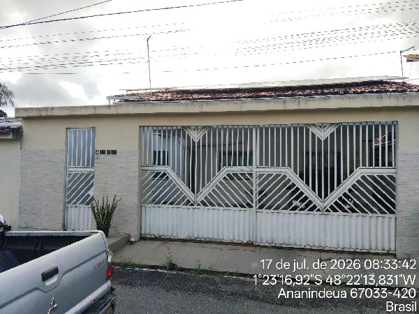 Casa em Ananindeua, Aguas Brancas, Alameda B, N. Sn, Lt 33 Qd 21 Rua 02 De Junho, PA. Área: 119.73m2