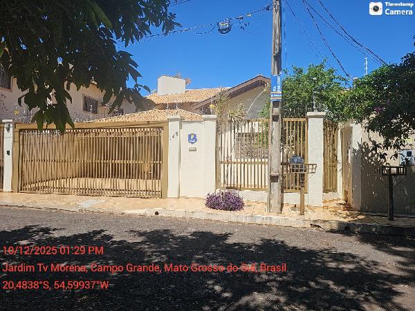 Casa em Campo Grande, Jardim Tv Morena, Rua Bela Lorena, N. 143,, MS. Área: 278.32m2