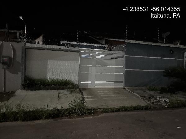 Casa em Itaituba, Jardim America, Travessa Raimunda Firmina Dos Santos Lopes, N. 4985, Lt 15 Qd 22, PA. Área: 186.1m2