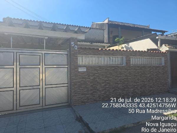 Casa em Nova Iguaçu, Jardim Tropical, Rua Madressilva, N. 50, Lt 11 Qd D, RJ. Área: 165.71m2