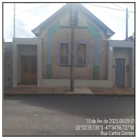 Casa em Batatais, Centro, Rua Carlos Gomes, N. 455,, SP. Área: 315.04m2