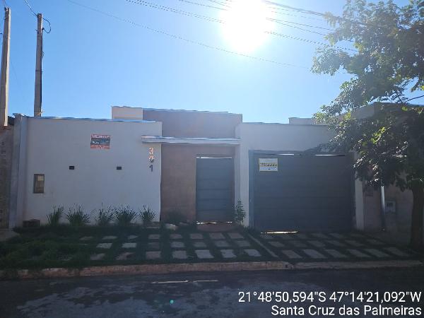 Casa em Santa Cruz das Palmeiras, Jardim Santa Clara, Rua Darci Bortoloto Zanolli, N. 301, Lt 04 Qd 13 Rua Sete, SP. Área: 180m2