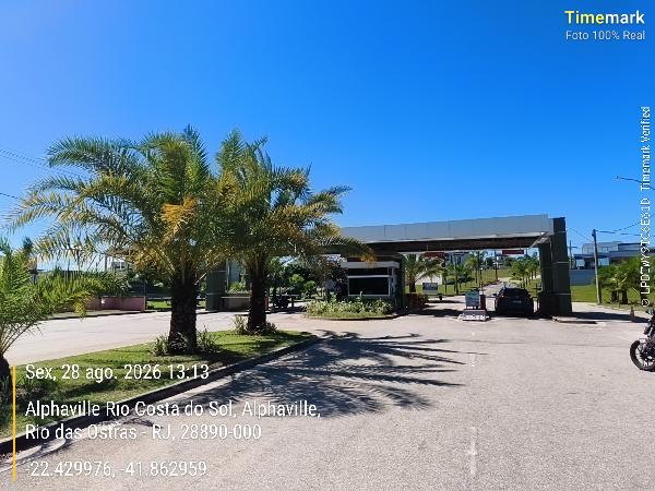 Terreno em Rio das Ostras, Alphaville, Rua 08, N. Sn, Lt 06 Qd F3, RJ. Área: 434.45m2