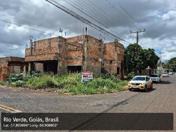 Terreno em Rio Verde, Residencial Gameleira, Avenida Adao Mota, N. Sn, Qd 60 Lt 1427, GO. Área: 347.5m2