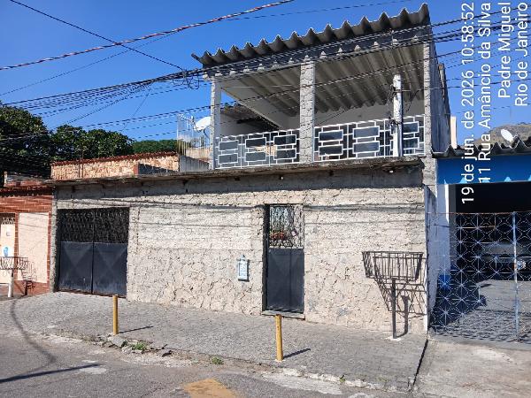 Casa em Rio de Janeiro, Padre Miguel, Rua  Amancio Da Silva, N. 11, Lt 02  Qd C, RJ. Área: 153m2