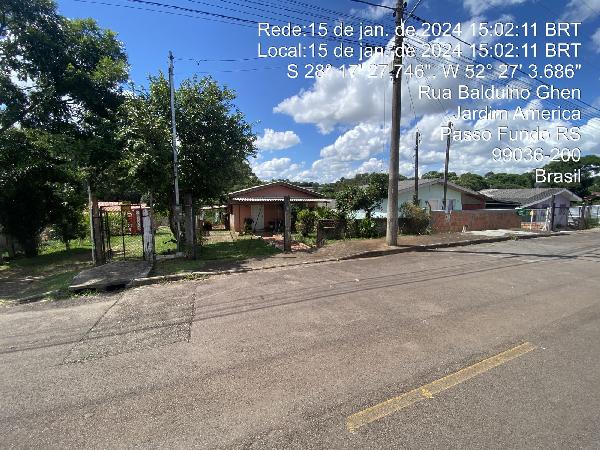 Terreno em Passo Fundo, Jaboticabal, Rua L, N. Sn, Ch 03, Qd 25, RS. Área: 1987m2