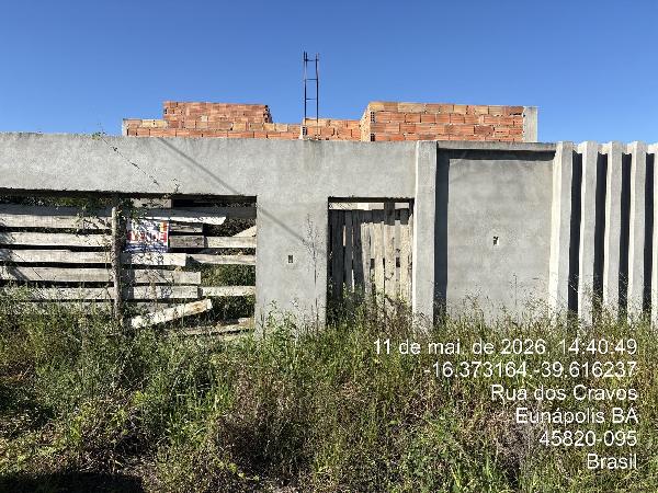 Terreno em Eunápolis, Jardim America Iii, Rua Dos Cravos, N. Sn, Lt 03, Qd 10, BA. Área: 252m2