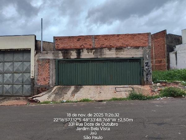 Casa em Jaú, Jardim Bela Vista, Rua Doze De Outubro, N. Sn,, SP. Área: 306.07m2
