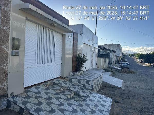 Casa em Ribeira do Pombal, Setor 02 Zona Norte, Rua Dom Joao Vi, N. 171, Qd 11 Lt 14, BA. Área: 91.8m2