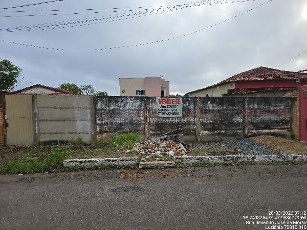Terreno em Luziânia, Diogo Machado De Araujo, Rua Benedito Jose De Morais, N. Sn, Lt 11 Antiga Rua João Leite, GO. Área: 360m2 Terreno em Luziânia, Diogo Machado De Araujo, Rua Benedito Jose De Morais, N. Sn, Lt 11 Antiga Rua João Leite, GO. Área: 360m2