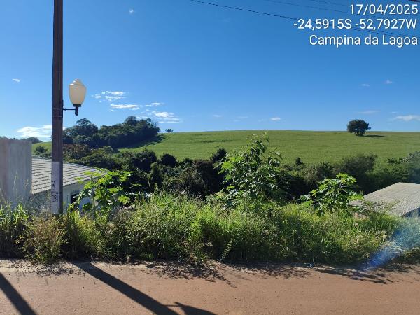 Terreno em Campina da Lagoa, Jd Novo Horizonte Iv, Pedro Rosa, N. 15, L 01-A  Qd12, PR. Área: 1378.84m2